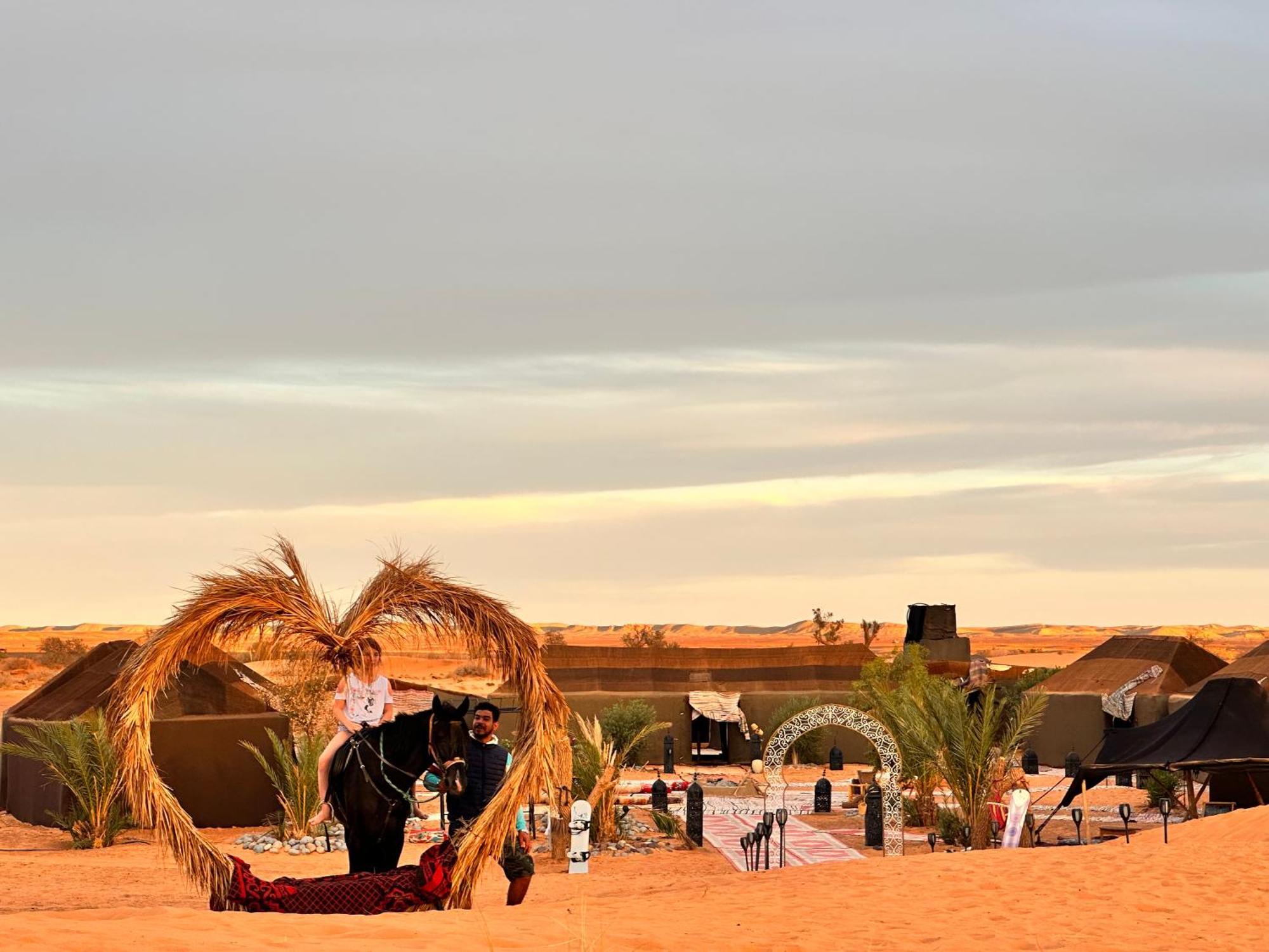Bed and Breakfast Sahara Wellness Camp Merzouga Exterior foto
